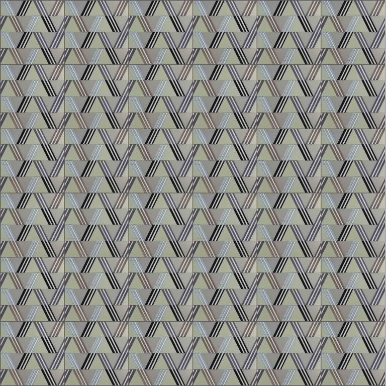 VERO - 8X8 ZAG, COOL, SATIN